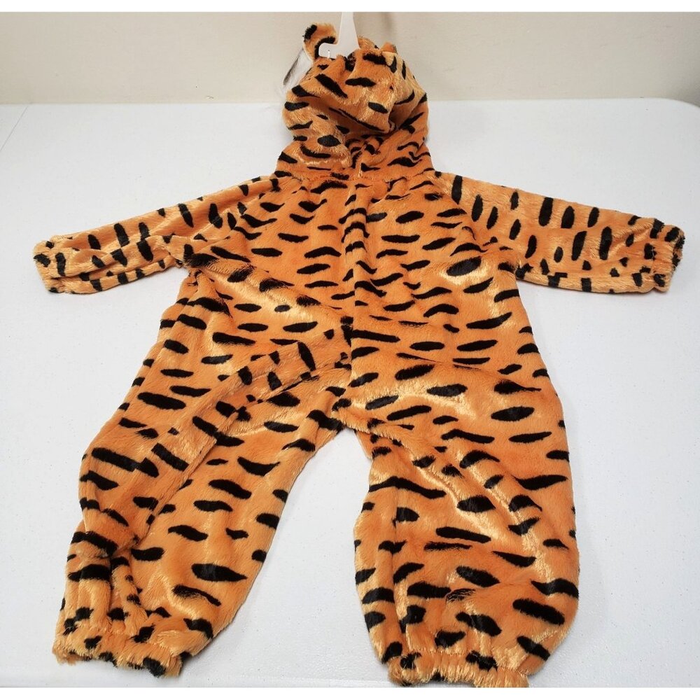 Chrisha Playful Plush Tiger Halloween Costume Size 12-18 Months - Picture 2 of 11
